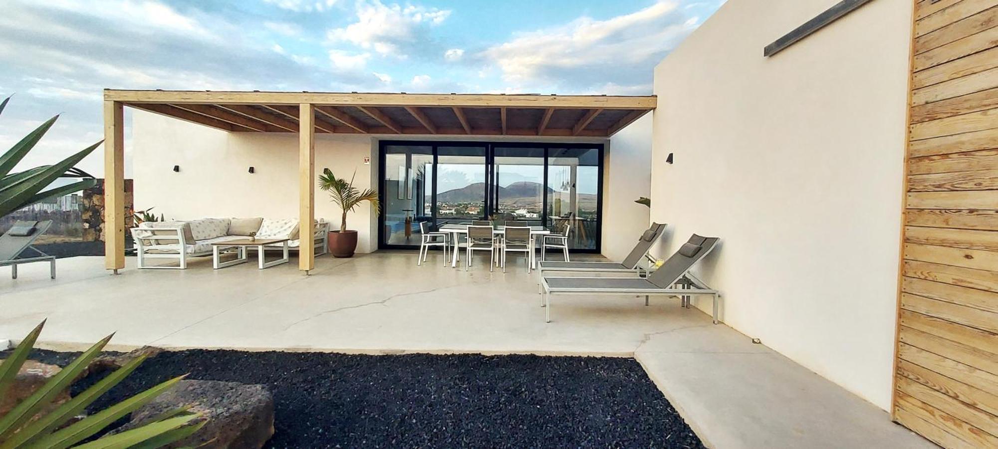 Villa Tabaiba En Lajares Con Piscina Екстериор снимка