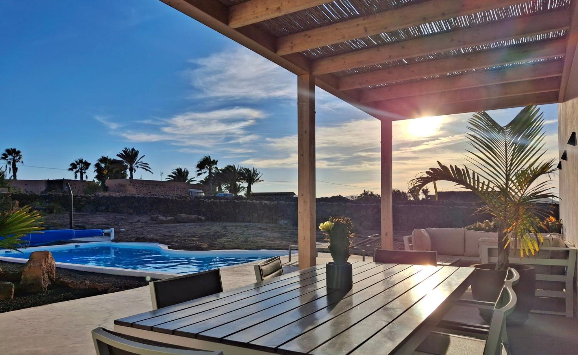 Villa Tabaiba En Lajares Con Piscina Екстериор снимка