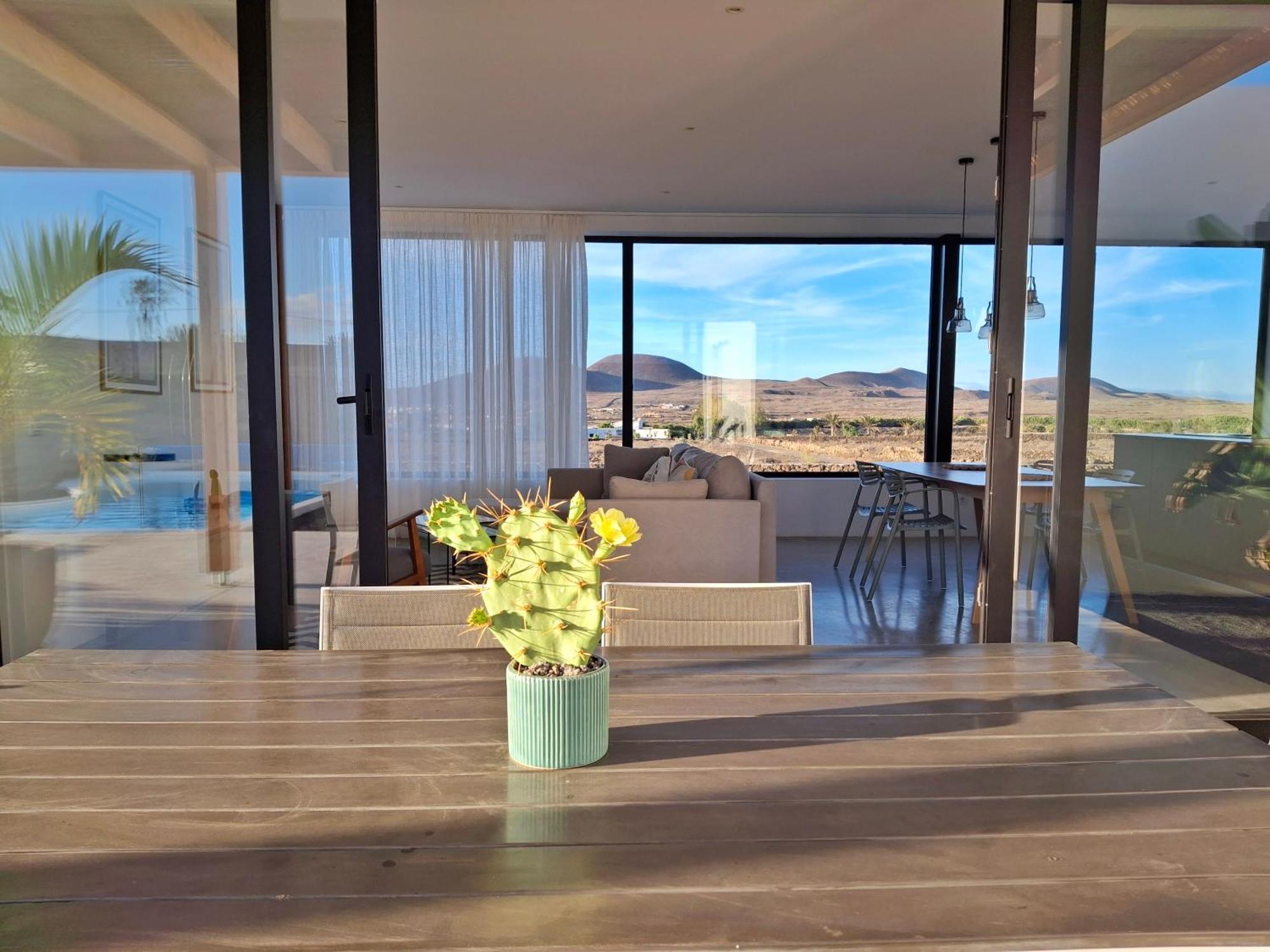 Villa Tabaiba En Lajares Con Piscina Екстериор снимка